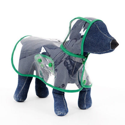 TinyDrip™ Dog Raincoat Product information: Name ：Raincoat Material ：Plastic Size: Packing list: Raincoat * 1 Product Image: Pet Rain Coats