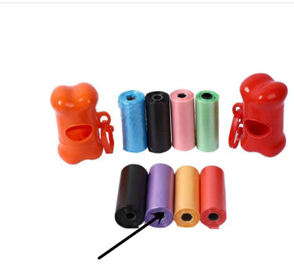 PetScoop Outdoor Bags Pet trash bag 6 colors Packing list: product X1 Bag size: 22.5 * 30 CM Pet Waste Bags