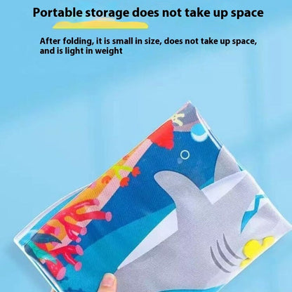 Cooling Pet Bed – Summer Ice Mat for Dogs & Cats Overview: The enhanced thickness ensures water playmat durability and long-lasting use. This water playmat features a fish design that captures the attention of pets and children. This water playmat for cat