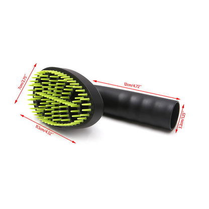 FurSuction™ – Pet Grooming Brush Vacuum Attachment Description: OOTDTYbrand new and high quality A great choice for combing your pet's hair Fit for vacuum cleaners with 32mm diameter Brush uses TPE material, more soft and comfortable, will not hurt your p