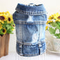 Designer Denim Dog Jacket – Trendy Vest for Small Pets Overview: Denim one piece dog jacket are made from soft denim fabric, durable and comfortable, prevent your pets effectively from direct sunlight in summer, keep warm in fall and winter. Machine-washa