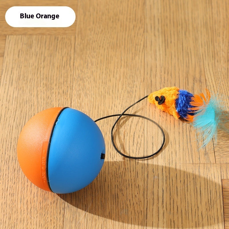 ChaseMate Overview: [Durable And Safe] - Made of ABS and plush materials to ensure pet health and safety. [Mouse Design] - Comes with a plush mouse to stimulate the cat's hunting nature, improving curiosity and increasing interaction. [Stress Reduction] -