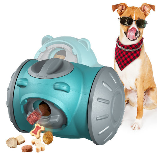 SmartTumbler™ – IQ Booster & Slow Feeder Toy Overview: 1. Newly upgraded toy: Intelligent robot tumbler design. Self-weight balance, no electricity required. When the toy swings back and forth, it can still move without external force, which increases the