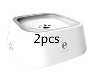 SpillSafe Pet Feeder Overview: 1.Extreme Large Capacity: With the dimension 8.8 x 7.2 x 2 inches, the bowl has a pretty large and practical capacity, about 35oz in total, which is enough for dogs to drink a whole day. 2.Double Anti-spill: The waterproof e