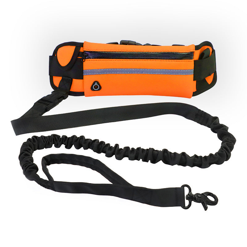FreeStride Features: Adjustable buckle and strap design fit most waist sizes from 28” to 48”, with an Inner pocket for keys, cards, and other small accessories. Besides, there is an elastic strap fixed water bottle holder. 3 heavy-duty D rings connect to