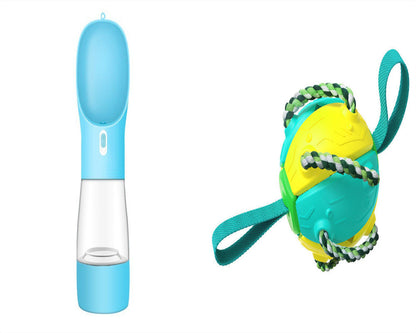 PawKick™ 2-in-1 Frisbee Ball Dog Toy – Bounce, Chew, Tug, and Play Anywhere! Take fetch and tug-of-war to the next level with this super creative transforming Frisbee Ball! Whether it’s flying high through the air or bouncing back into a sphere mid-flight