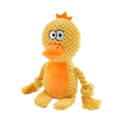 Plush Rope Tug Toy – Squeaky & Fun Training for Dogs Overview: 100% brand new and high quality. It's a good gift for your pet. hours of fun for you and your dog. Product Information: Color: hippo Material: Plush Category: Pet Toys Packing List: Plush toy