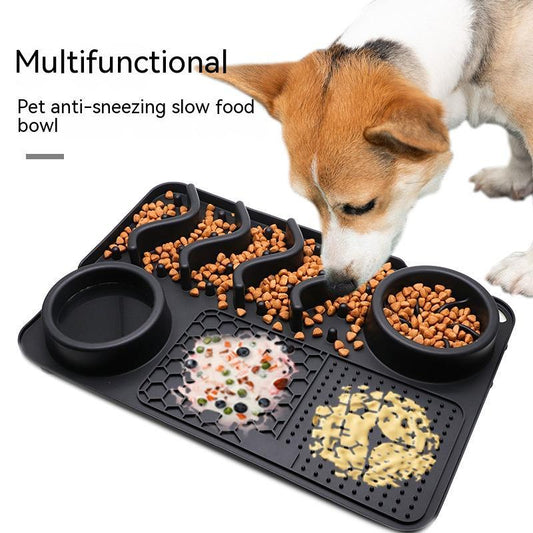 FurSniff Pet Mat Overview: 1. The licking mat is a unique form of pet slow-feeder dog bowl for the dog and puppies. 2. The lick mats have different textures whose design effectively reduces the speed of a pet’s eating 3. It cleans the pet's tongue and pro