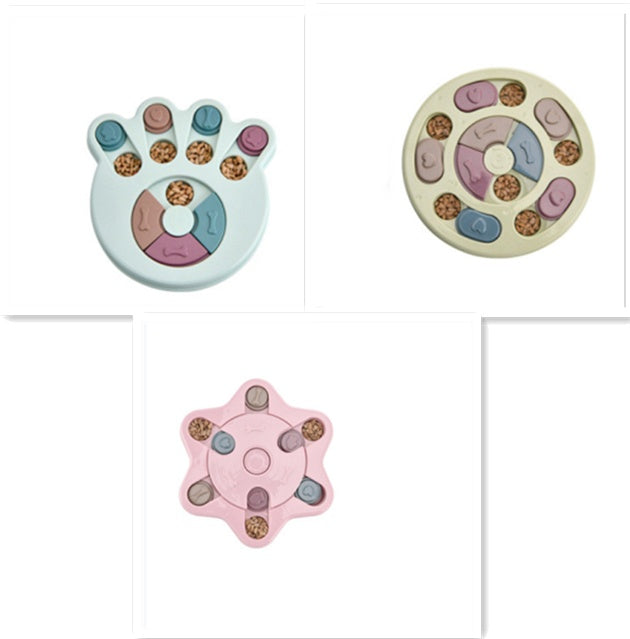 BrainPaw Puzzle Feeder Overview: - Made of safe and non-toxic quality material, it's wear-resistant, resistant to bite, not easy to age. - The pet puzzle feeder toy is easy to clean and durable. - It can slow down feeding to prevent overeating and help to