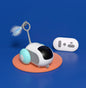 USB Smart Cat Car – Remote Toy for Active Indoor Cats Crazy-Joy Remote Control Car Cat Toy – Hunt, Chase & Play Instincts Unleashed Transform your living room into a feline playground with the Crazy-Joy Car, the ultimate interactive toy that taps into you