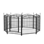 FurFort Outdoor Pen Heavy-Duty 8-Panel Metal Dog Playpen – 32" Height, Foldable with Door Spacious. Safe. Sturdy. Your Pet’s Personal Playground. Product Overview Give your pet the freedom to play, rest, and explore safely with this indoor & outdoor dog p
