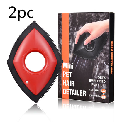 FurLift Pro Remover Tool Overview: 1. Four Cleaning Modes: This hair remover has 4 modes with different densities. You can switch the mode according to the number and length of pet hair to achieve the best cleaning effect. 2. Washable and Reusable: Don＇t
