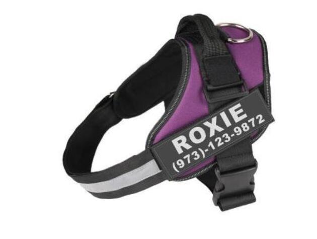 CustomFit Reflective Harness Overview: Prevent dogs from being lost. Super comfortable: Pulling pressure is evenly distributed to the body to prevent pulling and choking. The dog vest harness has an adjustable chest strap with a snap-on buckle, moves its