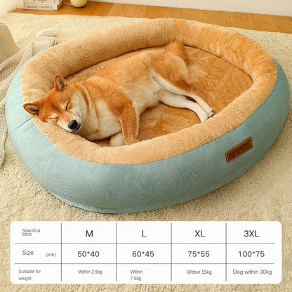 WarmiePaws™ Cozy Bed Product Details: Material: Cotton Product Category: Bed Specifications: M [size 50*40cm] (recommended for pets within 5 catties), L [size 60*45cm] (recommended for pets within 15 catties), XL [size 75*55cm] (recommended for pets withi