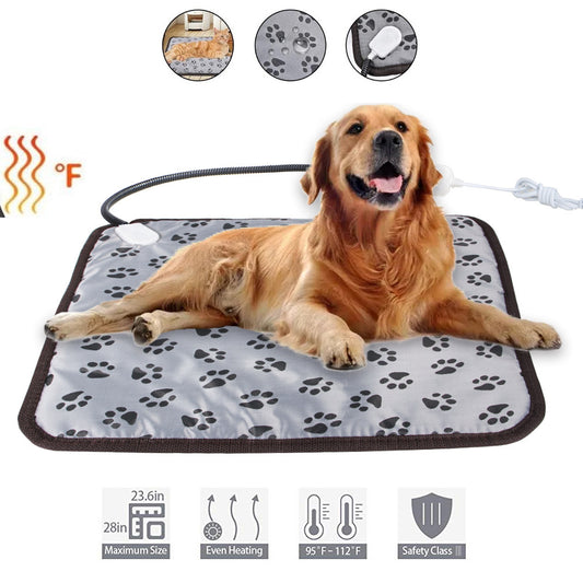 CozyHeat™ Pet Warmer Pad Overview： PAD BED WARMER FOR YOUR PET --- The pet heating pads are suitable for large pets, arthritic pets, newborn pets, pregnant pets or animals recovering from illness or injury. Provides a warm and comfortable place for your p
