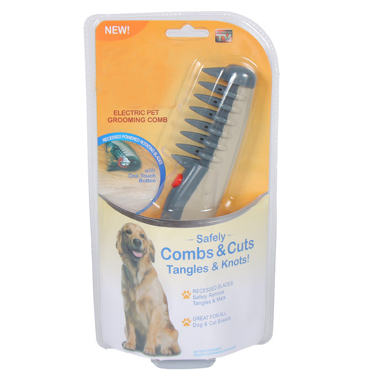 Floating Hair Remover & Grooming Brush Effortlessly Keep Your Pet’s Coat Smooth & Hair-Free Say goodbye to shedding hair all over your home! This clever self-cleaning comb makes grooming simple, comfortable, and effective — for cats, dogs, and even small