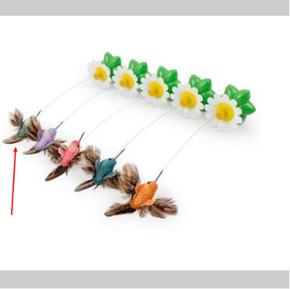 SpringWhisker™ Overview: Easy to use The remote control is usually powered by AAA battery, which is convenient and simple to turn on the light with one button. Rotate 360 degrees Press to turn on the light, the motor at the base is activated, and the butt