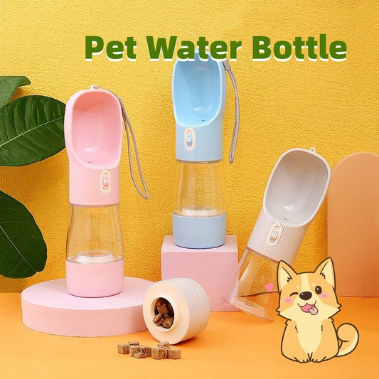 PawTrio Travel Cup Product Information: Material: Plastic Color: blue, pink, green, grey Size: 25.5x7x7cm Weight: 180g Capacity: 458ml Features: Plastic material for human use, high-temperature resistance, no deformation when filled with hot water Large o