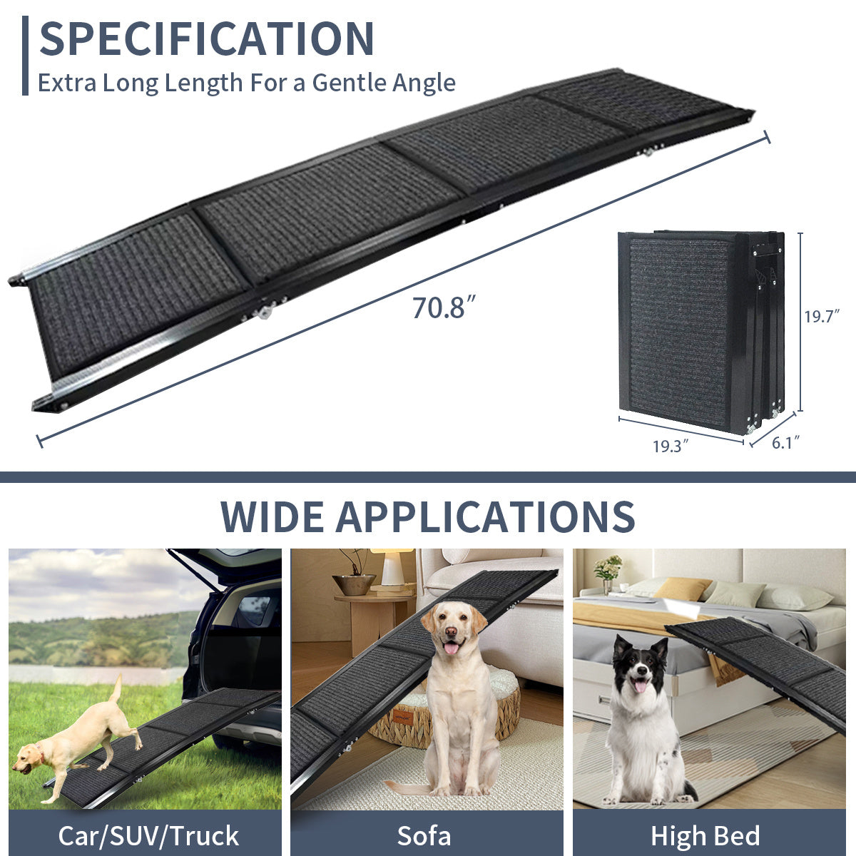 PackPaw Dog Steps Help your pup climb up safely with these sturdy dog steps. Perfect for beds, sofas, and cars. Pet Steps & Ramps