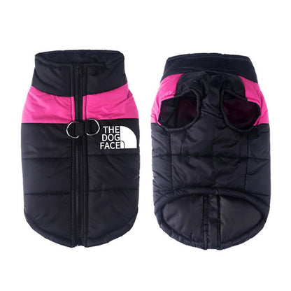 Thermal Pet Vest – Weatherproof Winter Dog Jacket Product information: Color: blue, red, pink, green, purple, yellow, orange, fluorescent green Size: S,M,L,XL,2XL,3XL,4XL,5XL Applicable gender: general Material: Cotton Style: European and American Import