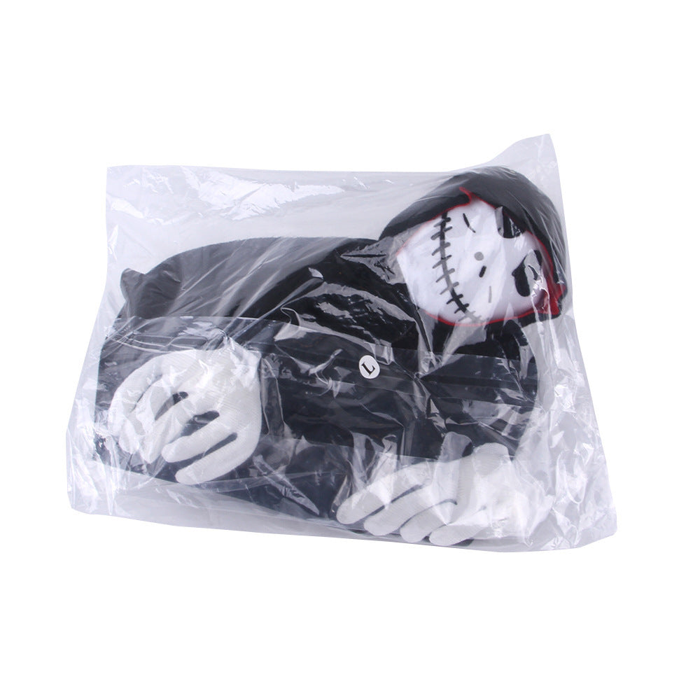 SpookyPaws™ Halloween Vest Overview: Unique and vivid design: The super realistic Horror mask is an excellent Halloween cosplay accessory. When pets wear this costume, they become cool and look scary, but also fun. Let your pet join the party and be the s