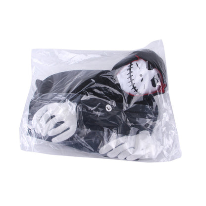 SpookyPaws™ Halloween Vest Overview: Unique and vivid design: The super realistic Horror mask is an excellent Halloween cosplay accessory. When pets wear this costume, they become cool and look scary, but also fun. Let your pet join the party and be the s