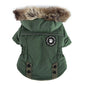 Winter Cotton Dog Jacket – Warm Zipper Coat for Pets Product information: Material: polyester Product: category cotton-padded clothes Style: Casual Color: DZ270 black, DZ271 red, DZ272 army green, DZ273 blue, DZ274 red, DZ275 army green, DZ276 black, DZ27