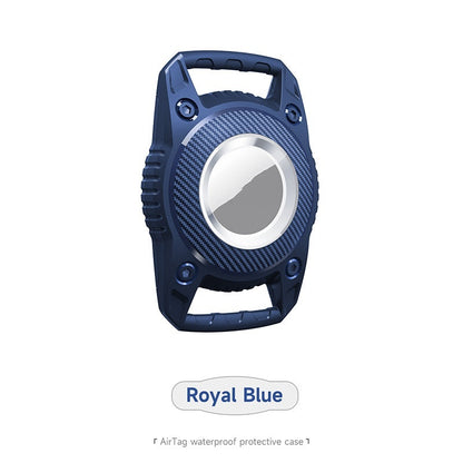 AirtTag Secure Shield Product information: Color: Premium Black, royal blue, dark green, purple, red Applicable brand: Apple Airtag Material: tpu Process: Injection Molding/injection molding Packing list: 1* Locator Protective Sleeve+ 5pcscrews+wrench+Eng
