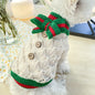 Cute Pet Sweater – Hollow Knit with Bow for Small Dogs & Cats Overview: 1. Winter Essential: This dog sweater is made of warm and comfortable knitted fabric, brings the warmth to your pet, no longer afraid of cold. 2. Popular Pattern: Designed with lattic
