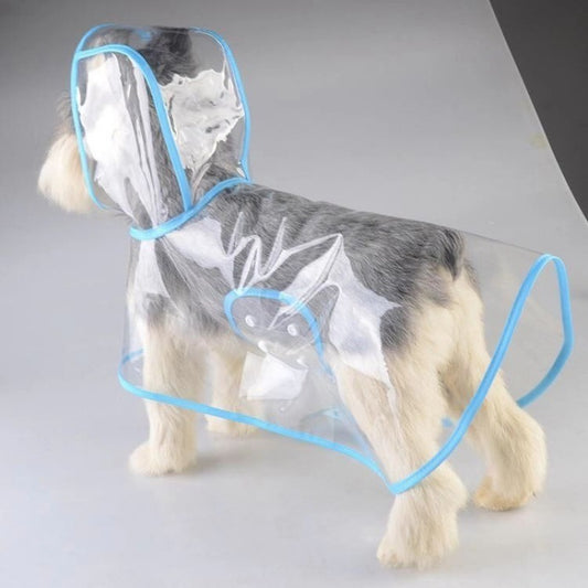 TinyDrip™ Dog Raincoat Product information: Name ：Raincoat Material ：Plastic Size: Packing list: Raincoat * 1 Product Image: Pet Rain Coats