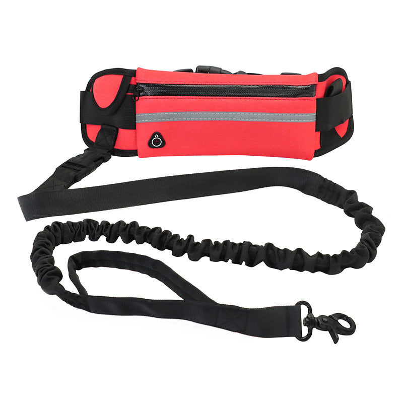 FreeStride Features: Adjustable buckle and strap design fit most waist sizes from 28” to 48”, with an Inner pocket for keys, cards, and other small accessories. Besides, there is an elastic strap fixed water bottle holder. 3 heavy-duty D rings connect to