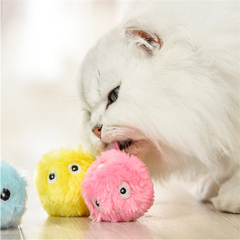KittyGlow Molar Ball – Soothing, Bouncy & Long-Lasting Product information: Color: yellow [crickets], pink [birds], Blue [frogs]] Specification: luminous plush Material: Plush Import or not: no Category: Pet Toys Packing list: Glowing balls*1PC Product Im