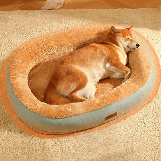 WarmiePaws™ Cozy Bed Product Details: Material: Cotton Product Category: Bed Specifications: M [size 50*40cm] (recommended for pets within 5 catties), L [size 60*45cm] (recommended for pets within 15 catties), XL [size 75*55cm] (recommended for pets withi