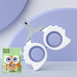 MacaPaws™ Pet Nail Clippers Product information: Product size: 100mm*100mm Color: Lemon yellow - flat head, lemon yellow - elbow type, lake blue - flat head, lake blue - elbow type, ivory white - flat head, ivory white - elbow type Specification: For cats