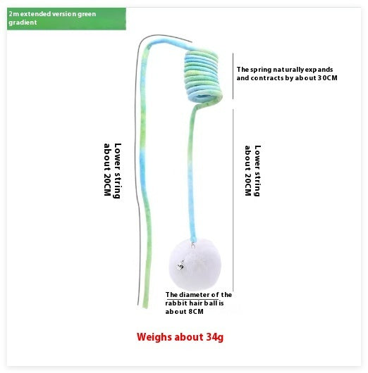 PawPop – Rabbit Fur Ball Toy for Playful Cats Overview: 1. Simply give this ball to your cat and you are good to go! 2. This cat toy stimulates your cat's instinct to hunt, and reduces obesity, boredom, and depression with increased exercise; 3. Soft and