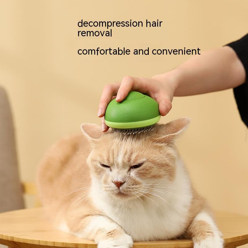 AvoBrush – Avocado-Shaped Pet Hair Remover Comb Make grooming fun and effective with the AvoBrush™ Avocado-Shaped Grooming Comb – the perfect blend of adorable design and professional-level care. Cute & Functional: Fun avocado shape adds a playful touch w