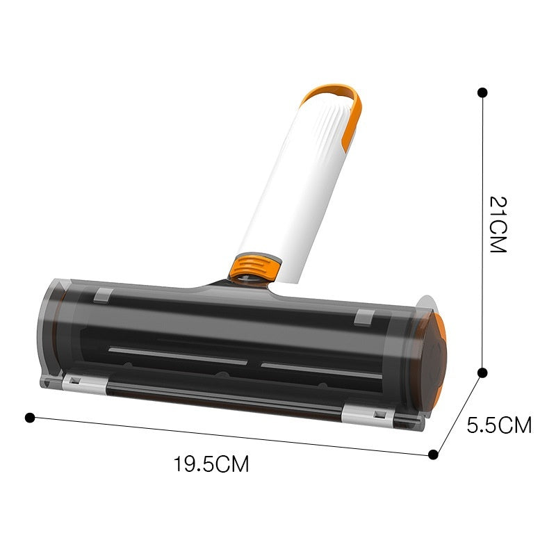FurRoll™ – 2-in-1 Reusable Pet Hair Removal Brush Keep your home fur-free effortlessly with the FurRoll™ 2-in-1 Pet Hair Removal Roller – a portable, washable tool designed for quick and effective pet hair cleanup. Dual Functionality: Combines a lint roll