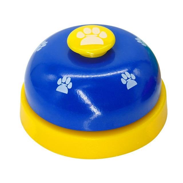 Pet Bell Trainer Describe: 100% brand new and high quality Bright colors, attract the attention of cats and dogs, sturdy and bite resistant, mechanically perfect, no battery required. Ring the bell to eat, ring the bell to urinate, develop intelligence, i