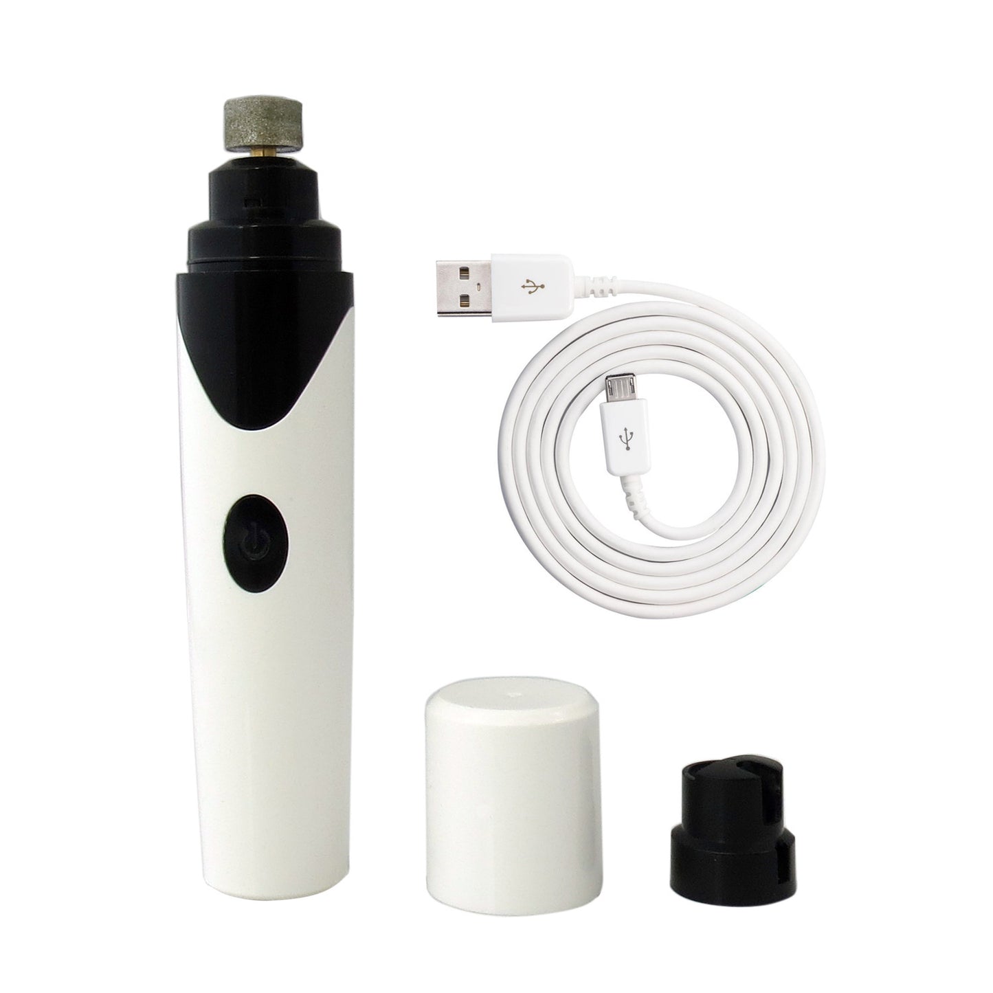 NailWhirl™ Electric Pet Trimmer Overview: Low Vibration and Low Noise - This Pet Nail Grinder is equipped with a super mute motor but powerful. It gently removes thin layers of the nail with low noise and low vibration, so that sensitive pets will be happ