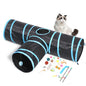 ClimbTunnel™ – Foldable Play Path for Curious Cats Product information: Product Name：Cat litter Material：Polyester Weight:360g Size (as above) :85X30X25CM Applicable objects: all kinds of cats Washing: hand wash [water rinse Function: Companionship / soot