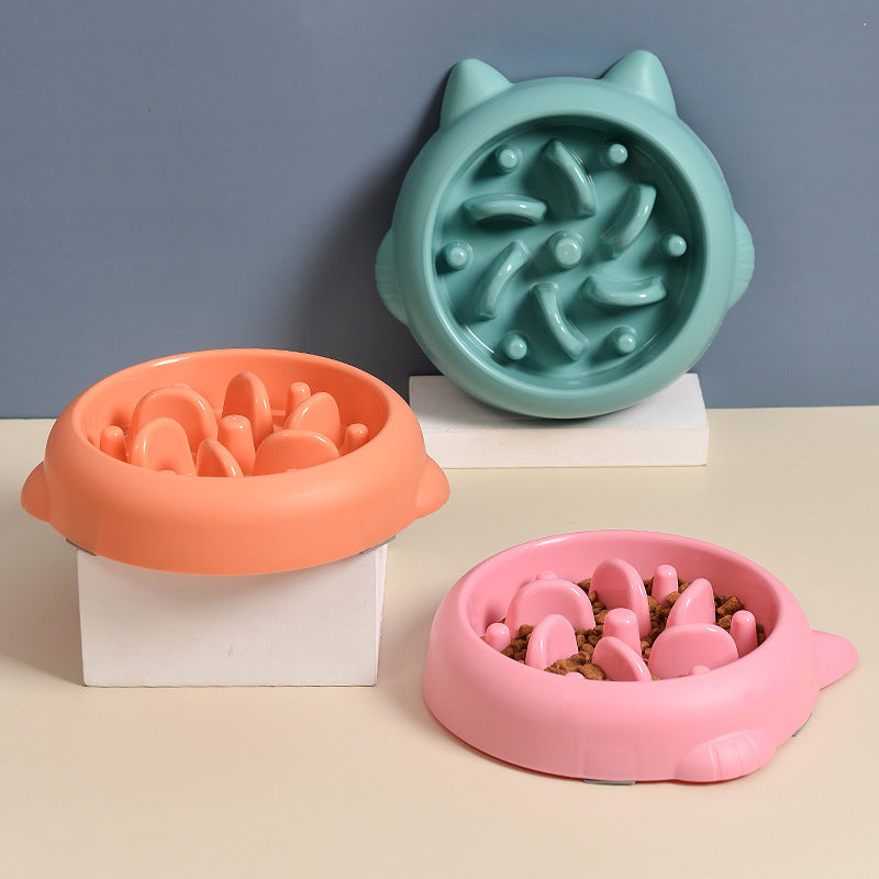 SlowPaw Feeding Bow Slow Feeder Dog Bowl – Anti-Gulping, Fun & Healthy Eating Transform mealtime into a safe and stimulating experience for your dog. Designed to promote slower, healthier eating habits, this slow feeder bowl helps prevent bloating, chokin