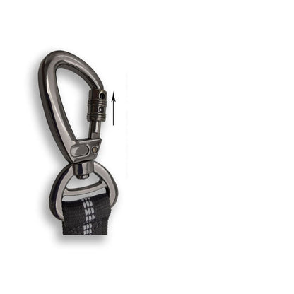 SteadyStride Pet Leash Product information: Name: Elastic Adjustable Pet Seat Belt Material: polyester + zinc alloy Specifications: Minimum size 70cm, maximum stretchable length 125cm Weight: net weight 185g, Mao Zhong 188g (safety belt + simple packaging