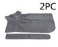 DryPaws™ Microfiber Bathrobe Overview: 1. Dog Bathrobe Towel, Dog Fast Drying Dog Drying Coat with Adjustable Chest Neck Strap, Super Absorbent Microfiber Material Pet Drying Moisture Absorbing Bathrobe with Hook and Loop 2. Healthy and skin-friendly mate