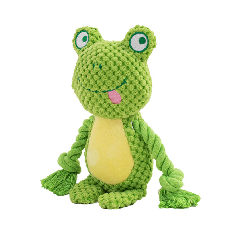 Plush Rope Tug Toy – Squeaky & Fun Training for Dogs Overview: 100% brand new and high quality. It's a good gift for your pet. hours of fun for you and your dog. Product Information: Color: hippo Material: Plush Category: Pet Toys Packing List: Plush toy