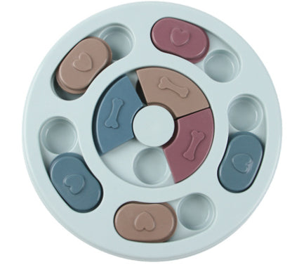 BrainPaw Puzzle Feeder Overview: - Made of safe and non-toxic quality material, it's wear-resistant, resistant to bite, not easy to age. - The pet puzzle feeder toy is easy to clean and durable. - It can slow down feeding to prevent overeating and help to