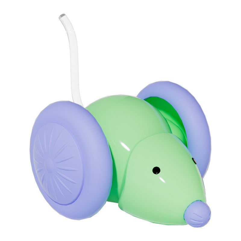 SmartMouse Overview: Good material, High quality. 100% Brand New. Product information: Color: green, white Material: ABS TPU Category: Pet Toys Packing list: 1* Cat Toy Product Image: Interactive Toys