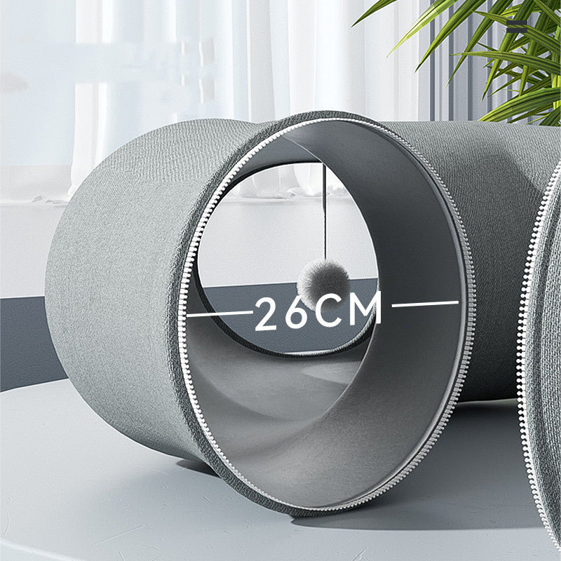 HideHoop™ – Collapsible Donut Tunnel Bed for Kittens Product information: Color classification: cat tunnel nest, cat tunnel nest + summer ice nest Applicable size: [removable, washable and foldable] [fat cat can drill] [cool and breathable] Material: Shum
