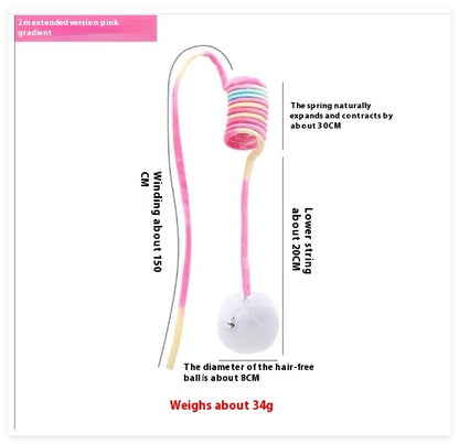 PawPop – Rabbit Fur Ball Toy for Playful Cats Overview: 1. Simply give this ball to your cat and you are good to go! 2. This cat toy stimulates your cat's instinct to hunt, and reduces obesity, boredom, and depression with increased exercise; 3. Soft and
