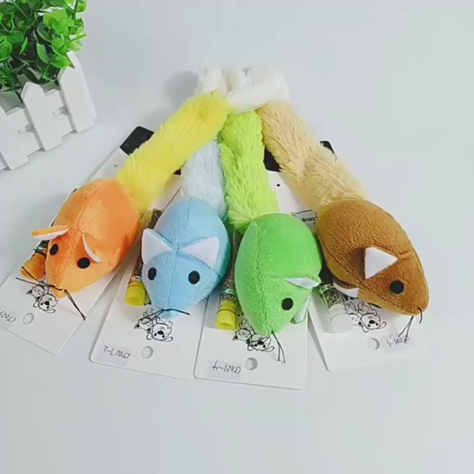 PounceTail™ – Fun & Engaging Cat Mouse Toy Overview: Good material, High quality. 100% Brand New. A variety of colors, any choice. Specifications: Product information: The mouse comes with a mint refill Product color: green/blue/orange/coffee Suitable for