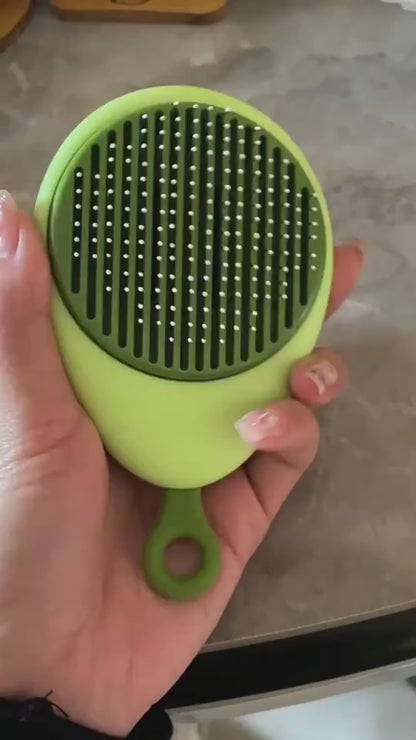 AvoBrush – Avocado-Shaped Pet Hair Remover Comb Make grooming fun and effective with the AvoBrush™ Avocado-Shaped Grooming Comb – the perfect blend of adorable design and professional-level care. Cute & Functional: Fun avocado shape adds a playful touch w